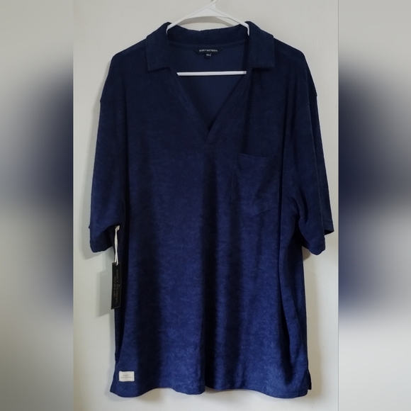 Simply Southern Deep Blue Men's Polo - Picture 1 of 4